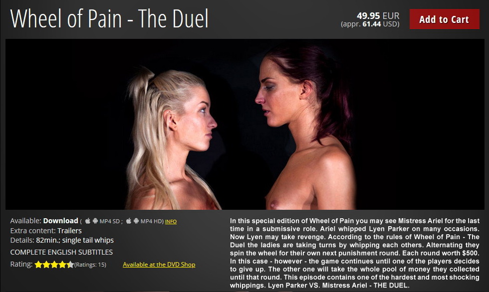 01 - Elite Pain – MP4/HD – Wheel of Pain - The Duel