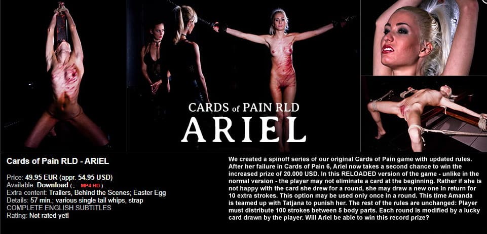 Elite Pain – MP4/Full HD – Cards of Pain RLD – Ariel