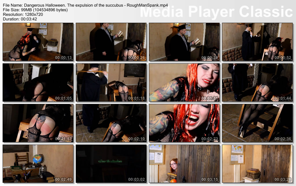 thumbs20211122121330 - Rough Man Spank – MP4/HD – Dangerous Halloween. The expulsion of the succubus