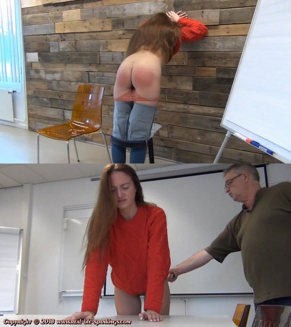 Real Life Spankings – MP4/HD – Muriel – Muriel From Italy Joins Rls And She Gets Her First Spanking
