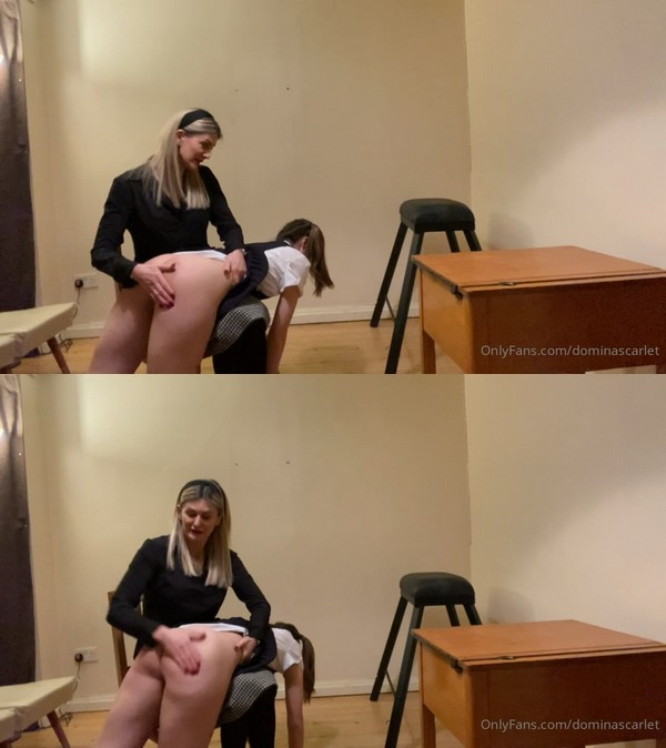 OnlyFans Spanking – MP4/HD – Bella Will Be Disciplined For Her Infraction